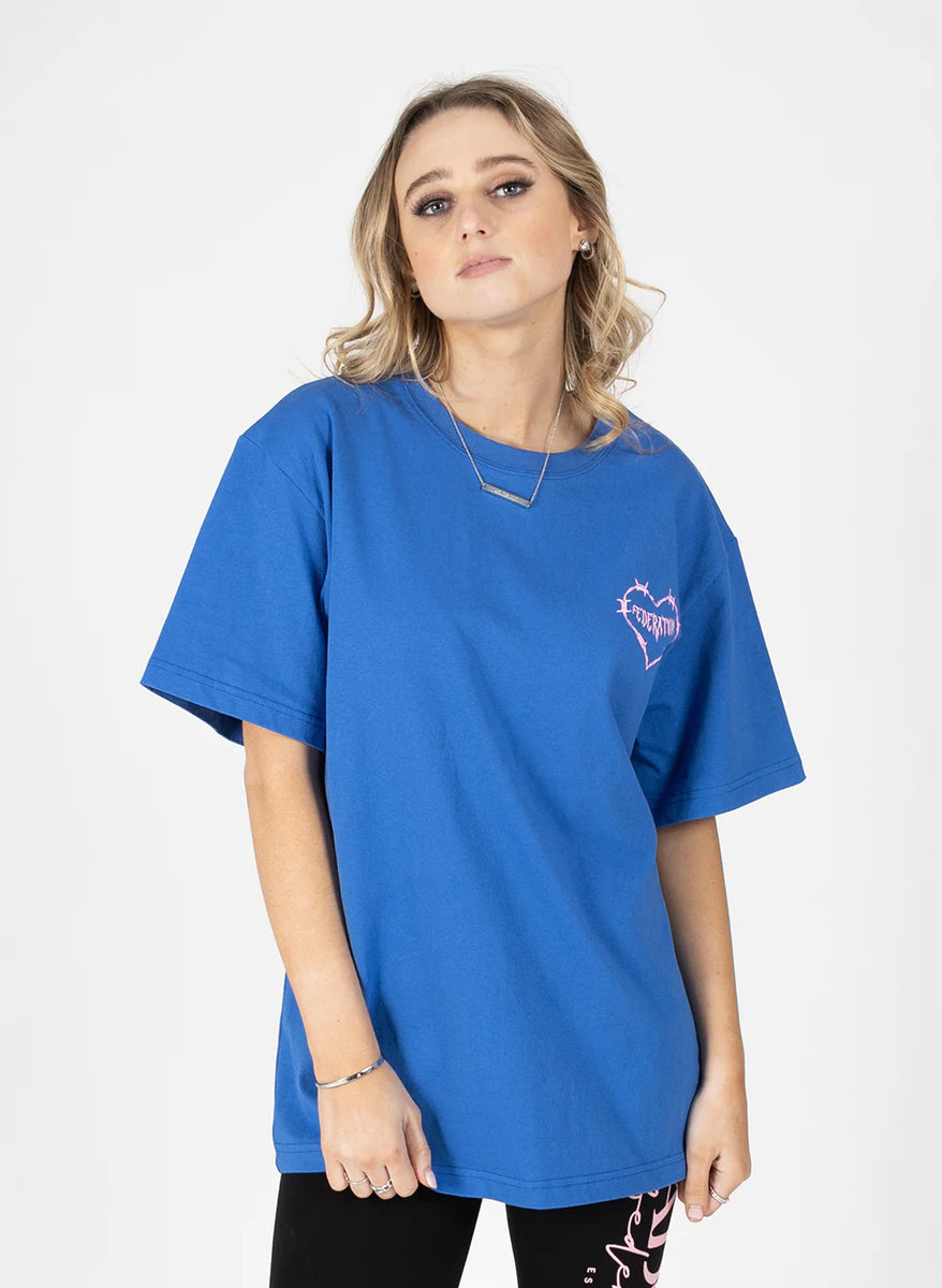 Federation Our Tee Lil Caution Blue Blue – Marigolds