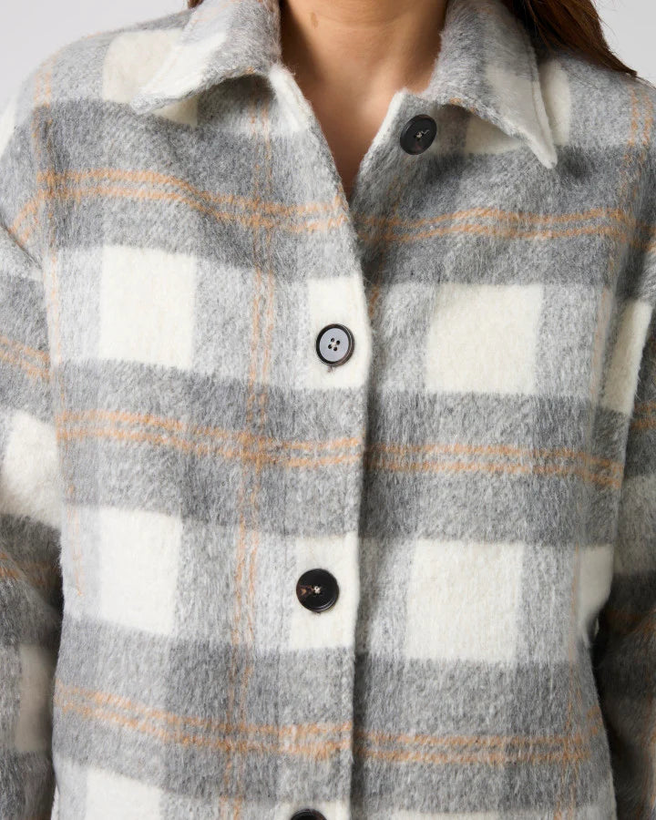 Stella + Gemma Paige Shaket - Charcoal Check