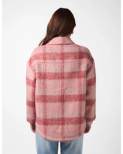 Load image into Gallery viewer, Stella + Gemma Paige Shacket - Winter Berry Check
