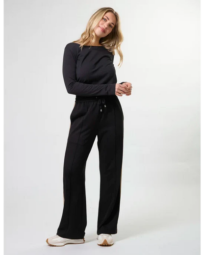 Stella + Gemma Trackside Pant - Black