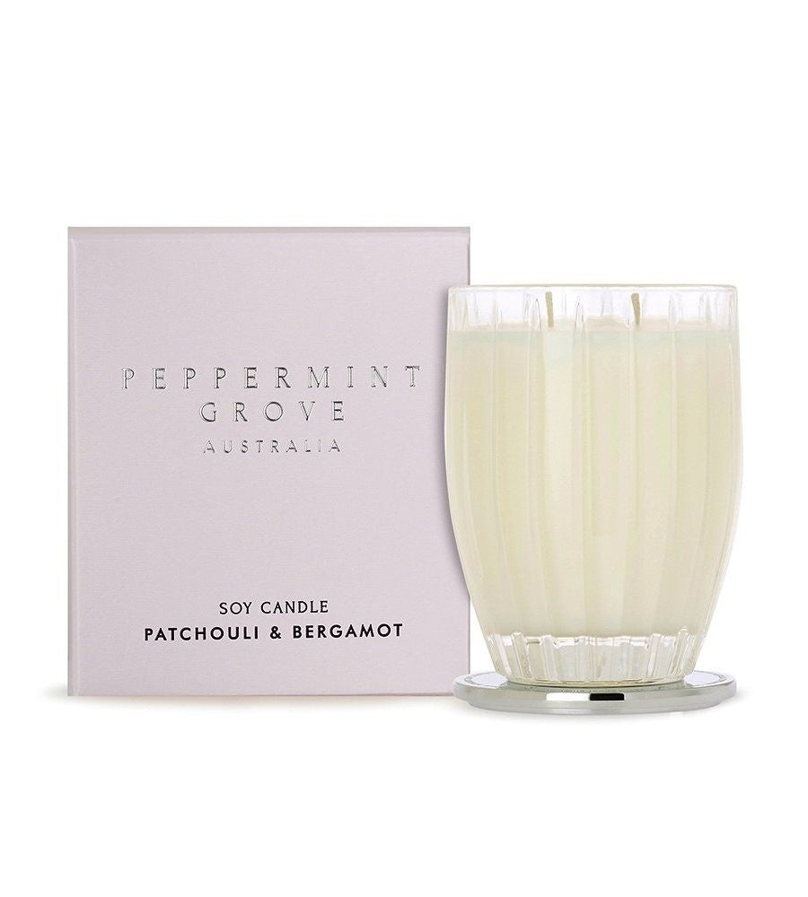 Peppermint Grove Candle 370g Patchouli & Bergamot
