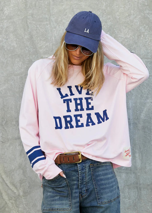 Hammill & Co Live The Dream L/S - Pink