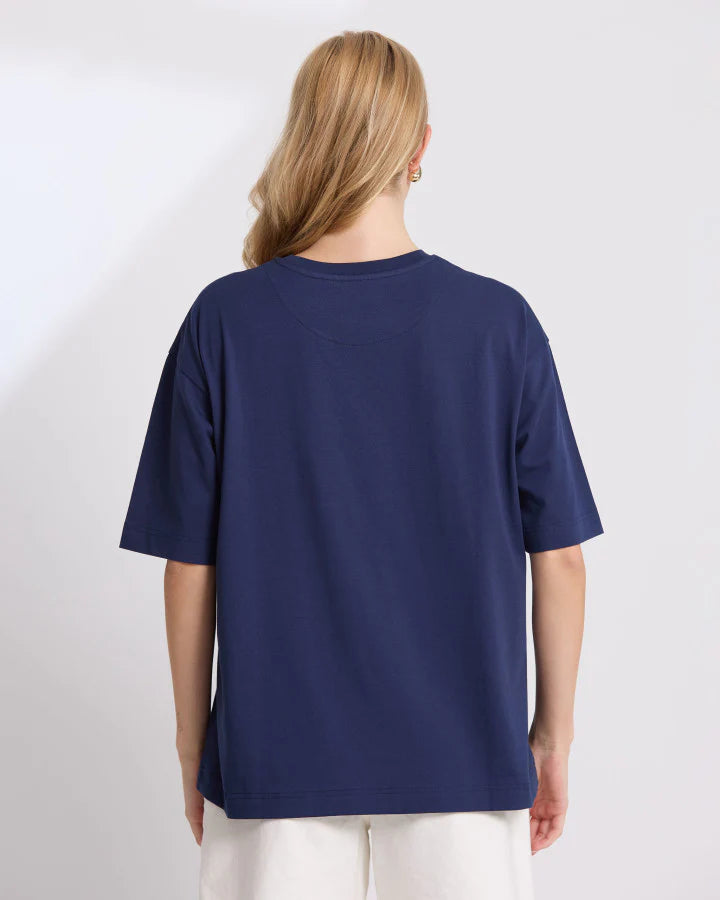 Stella + Gemma Porter Tee - Navy