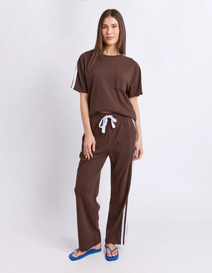 Foxwood Power Tee - Chocolate