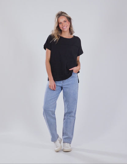 Foxwood Allison Tee - Black