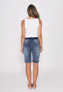 Monaco Jeans Riley Short  - Dark Blue Wash