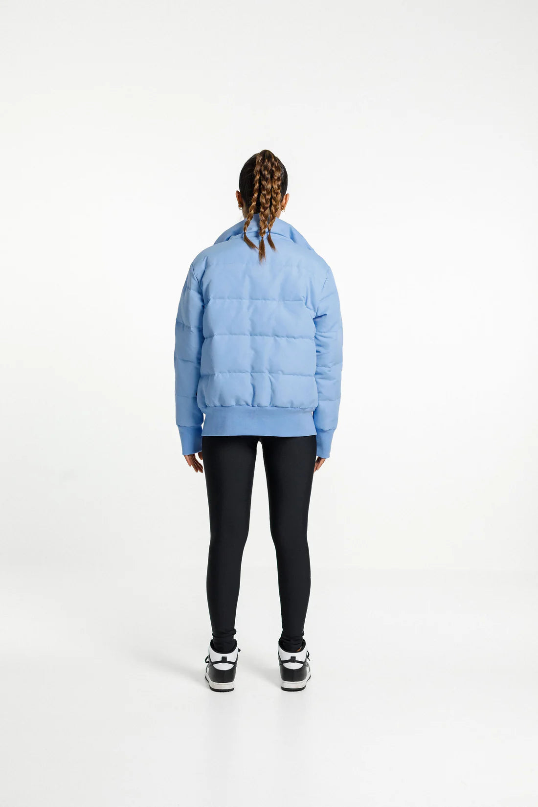 Rose Road Dawn Puffer Jacket - Cerulean
