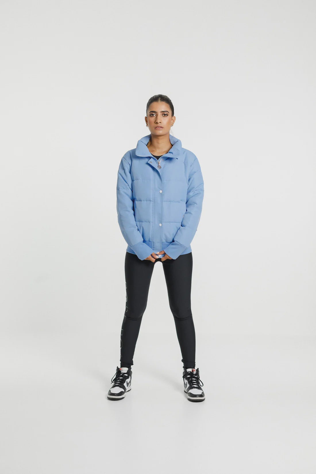 Rose Road Dawn Puffer Jacket - Cerulean