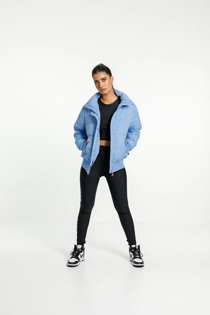 Rose Road Dawn Puffer Jacket - Cerulean