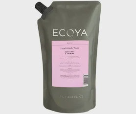 Ecoya Hand & Body Wash Refill - Sweet Pea
