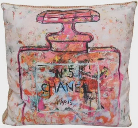 Le Forge Art Cushion - No 5 Pink