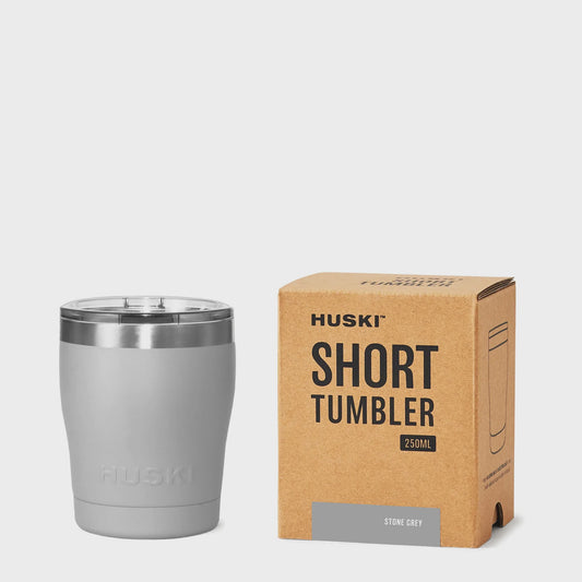 Huski Short Tumbler - Stone Grey