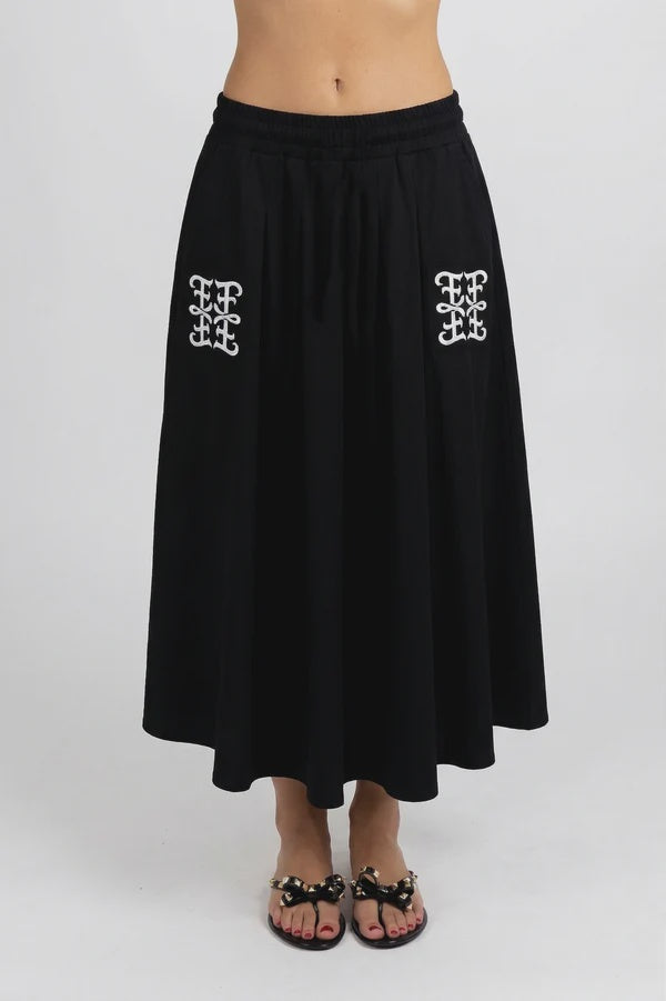 Federation Honest Skirt Stamp - Black