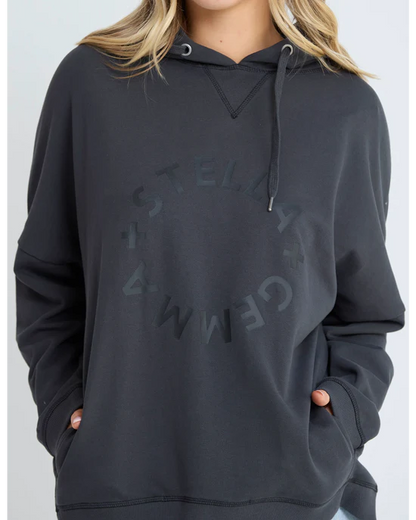 Stella & Gemma Newport Hoodie - Aged Black