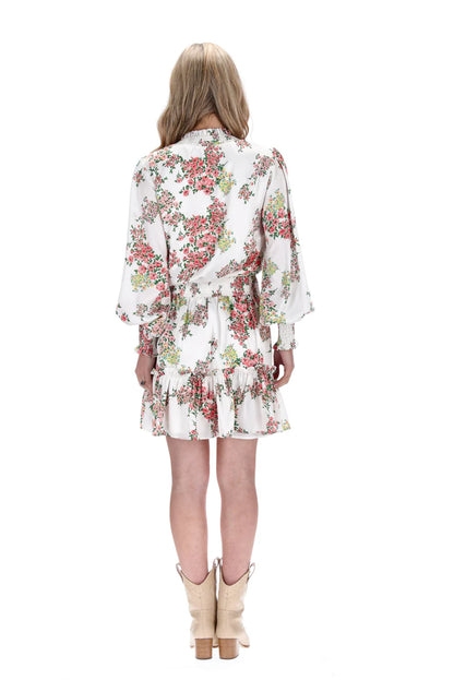 Charlo Sandra Short Dress Pink Blossom