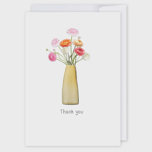 icandy Card - Thank you flowers