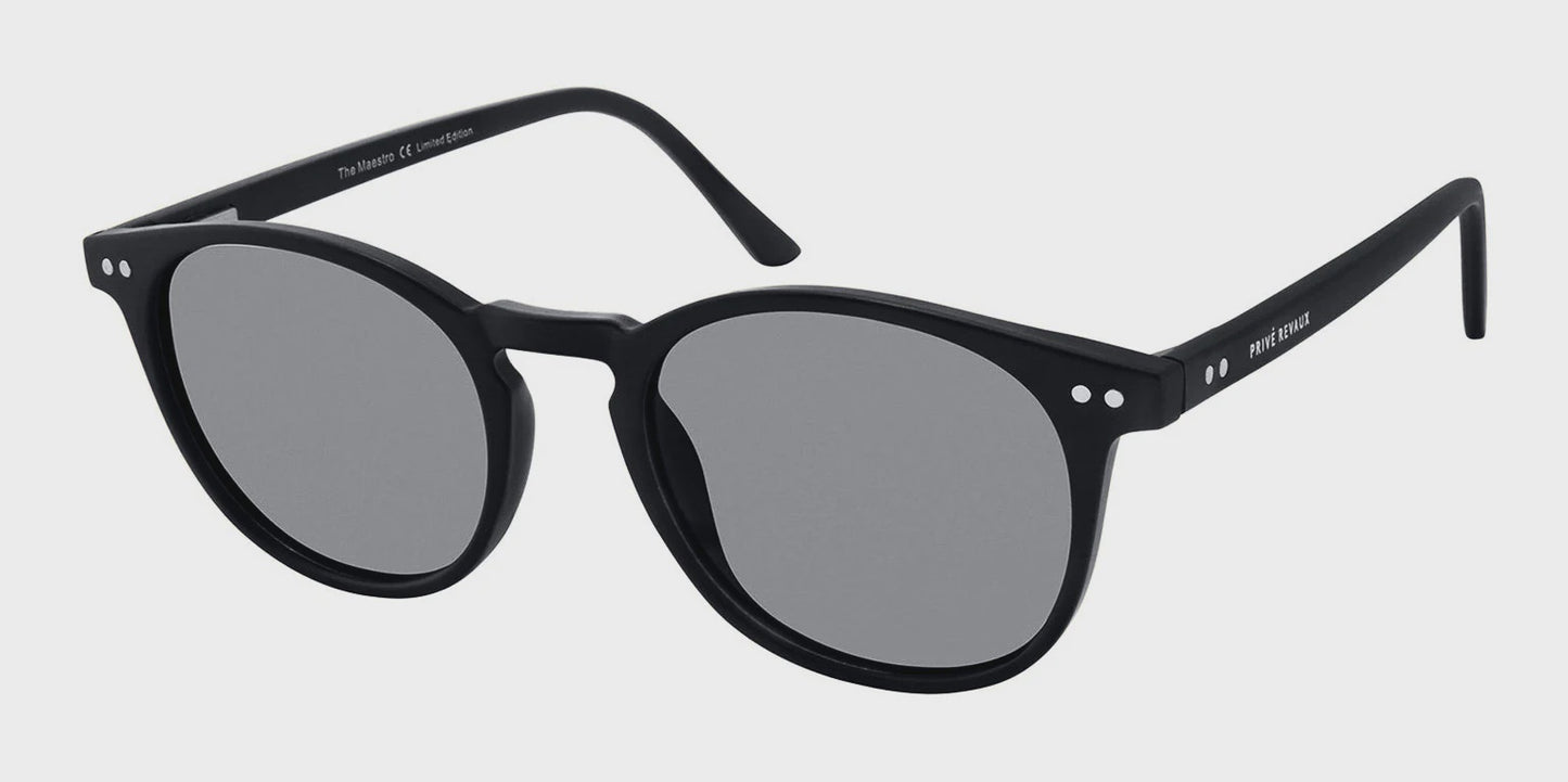 Prive Pevaux Sunglasses - The Maestro X Black