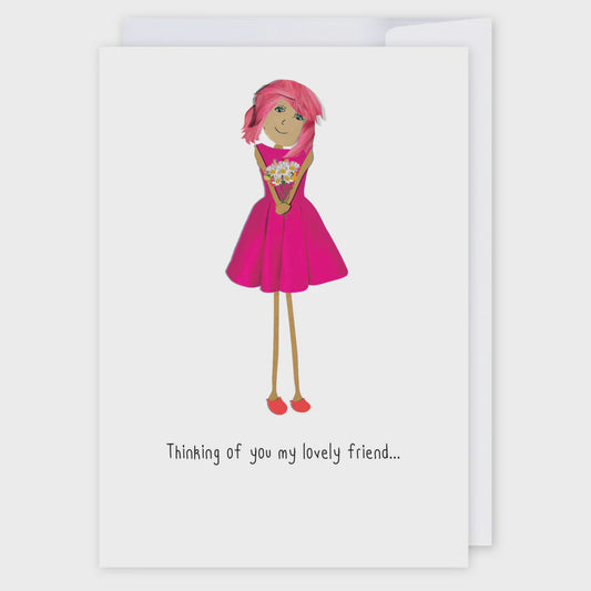 icandy Card - Thinking of you lovely Friend
