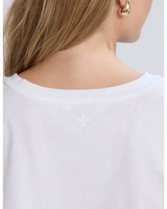 Stella + Gemma Top Knot Top - White