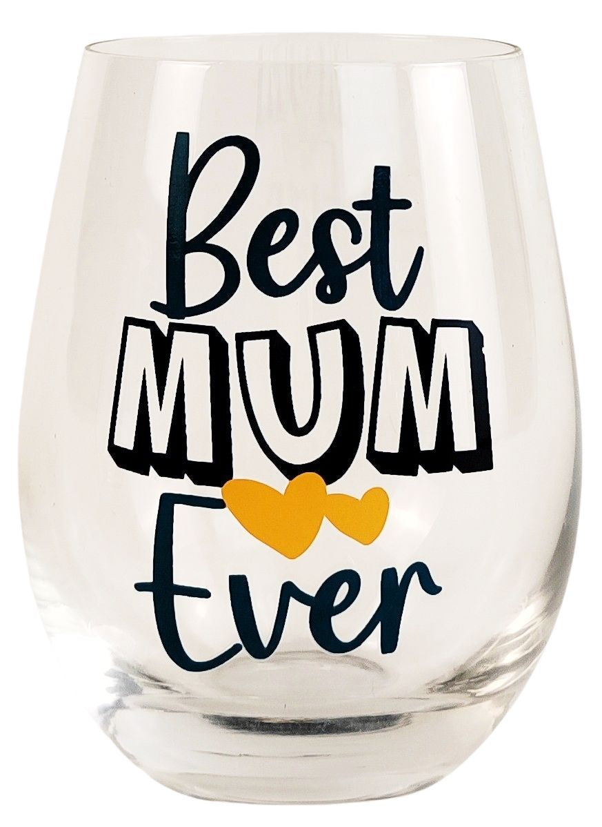 Urban Best Mum Ever Glass