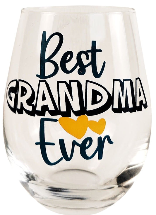 Urban Best Grandma Ever Glass