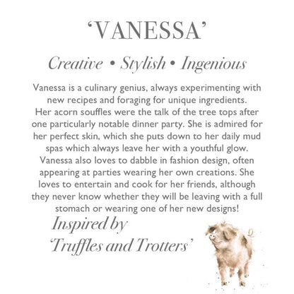 Image Gallery Plush Wendale Toy Large- Vanessa the Pig