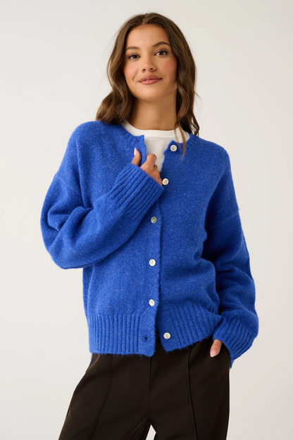 Cartel & Willow Aurora Cardi - Cobalt