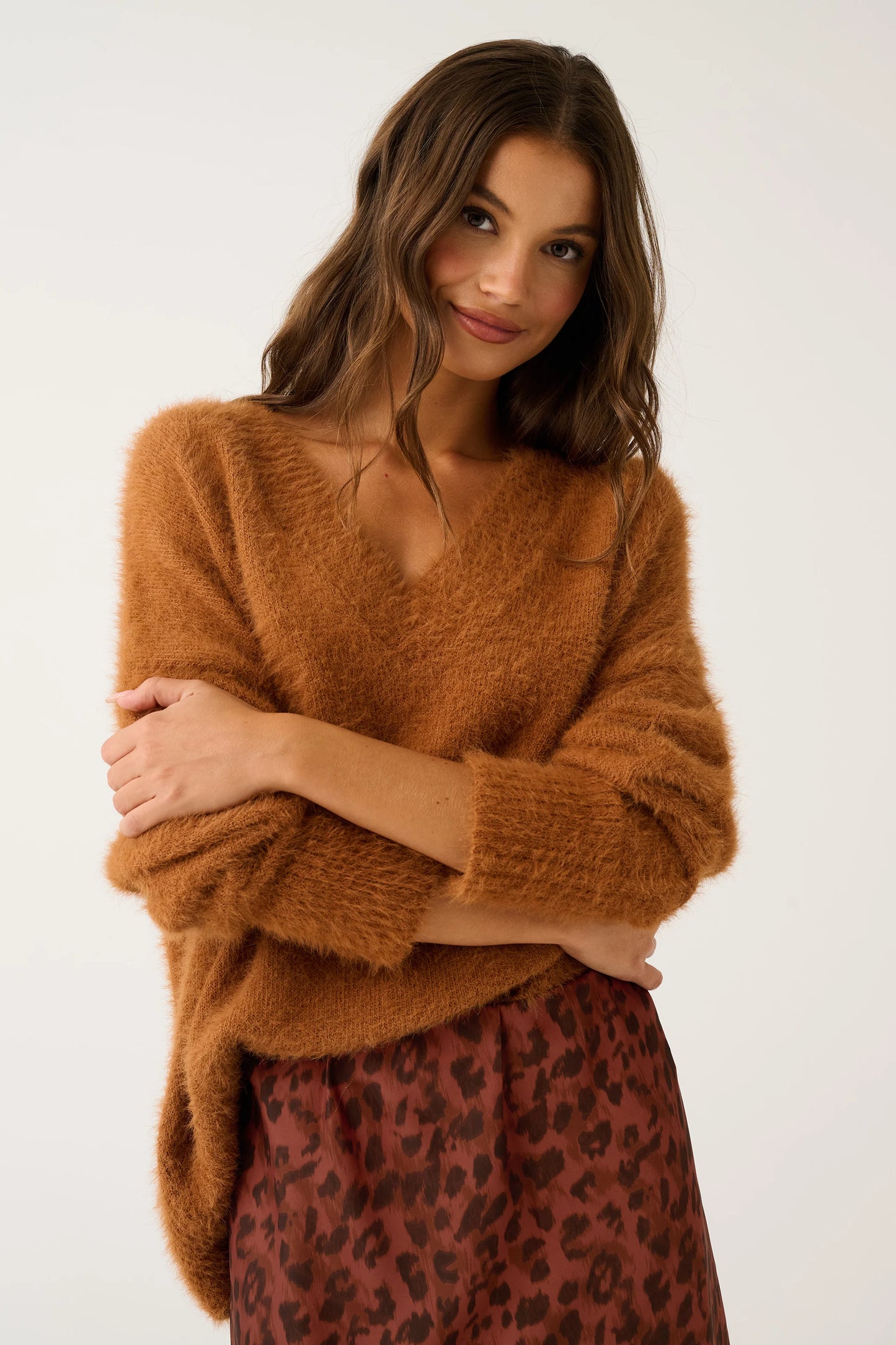 Cartel & Willow Emmie Sweater - Toffee