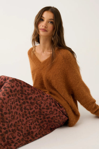 Cartel & Willow Emmie Sweater - Toffee