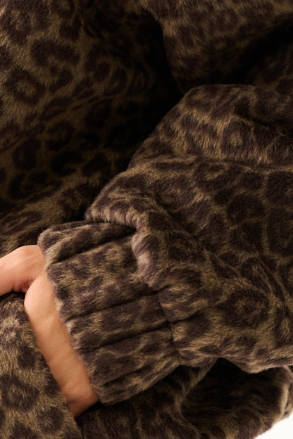 Cartel & Willow Milo Jacket - Brushed Leopard