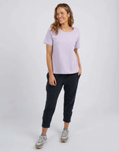 Load image into Gallery viewer, Elm Cindy Short Sleeve Tee Lilac
