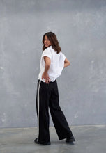 Load image into Gallery viewer, Style Laundry Wide Leg Stripe Pant Black
