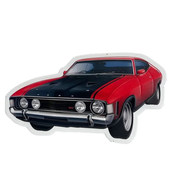 J & M Ford Falcon Coupe Sign