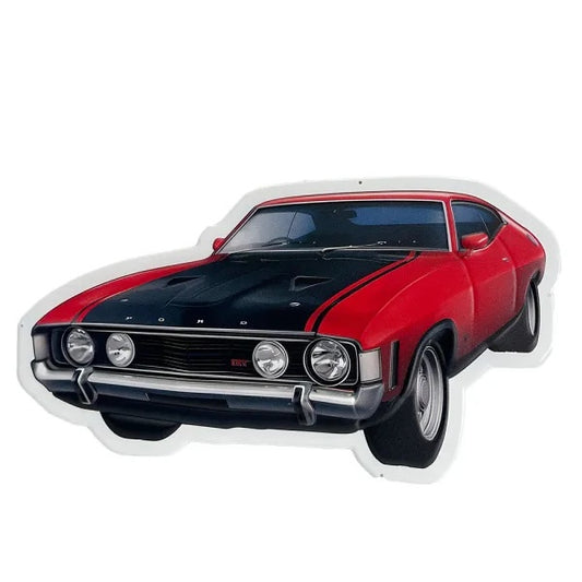 J & M Ford Falcon Coupe Sign