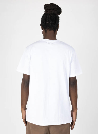 Federation Zipper Tee - White