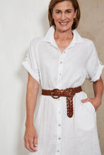 Load image into Gallery viewer, Eb &amp; Ive Studio Shirt Dress Salt
