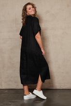 Load image into Gallery viewer, Eb &amp; Ive Studio Shirt Dress Ebony

