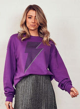 Load image into Gallery viewer, The Others Vintage Sweat Violet with Bolt
