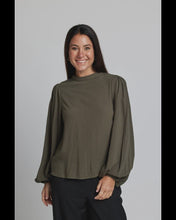 Load image into Gallery viewer, Stella + Gemma Bowery Blouse Crocodile
