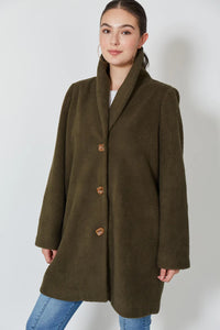 Isle of Mine Sarli Winter Coat Moss