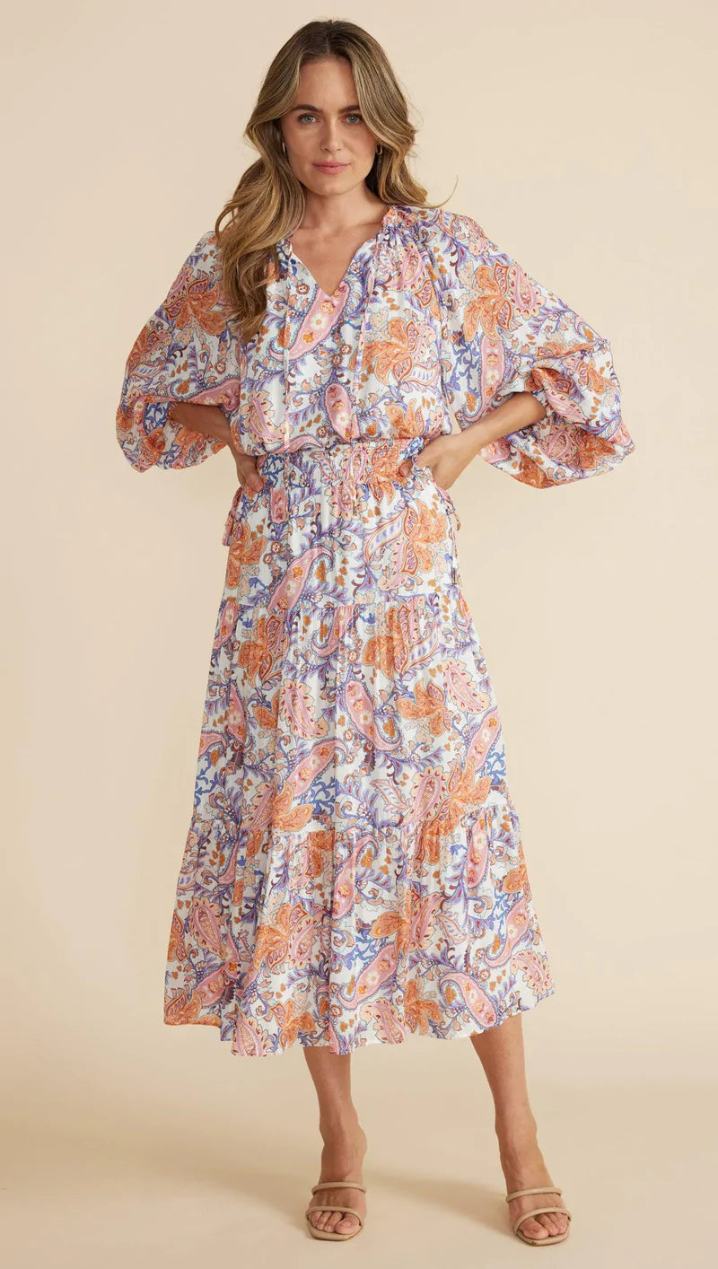 MinkPink Celestia Blouse Multi