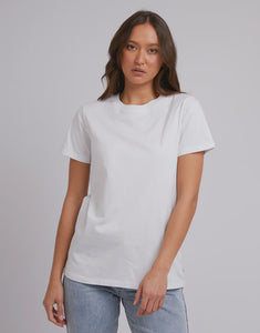 Silent Theory Layering Tee White