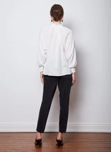 Load image into Gallery viewer, Wish The Label String Along Shirred Blouse Ivory
