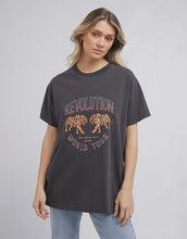 Load image into Gallery viewer, All About Eve Revolution Tee Washed Black
