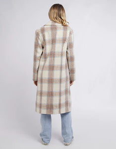 All About Eve Phillipa Check Coat Check