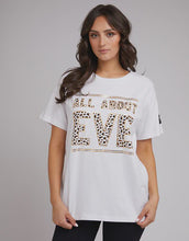 Load image into Gallery viewer, All About Eve Anderson Patched Tee White
