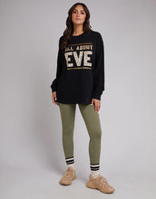 Load image into Gallery viewer, All About Eve Anderson Patched LS Tee Black
