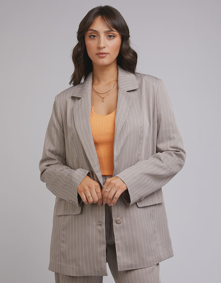 All About Eve Hailey Blazer  Grey