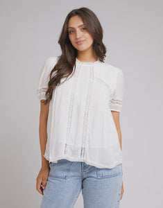 All About Eve Denver Tee White