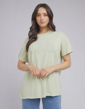 Load image into Gallery viewer, All About Eve Hertiage Tee Light Green
